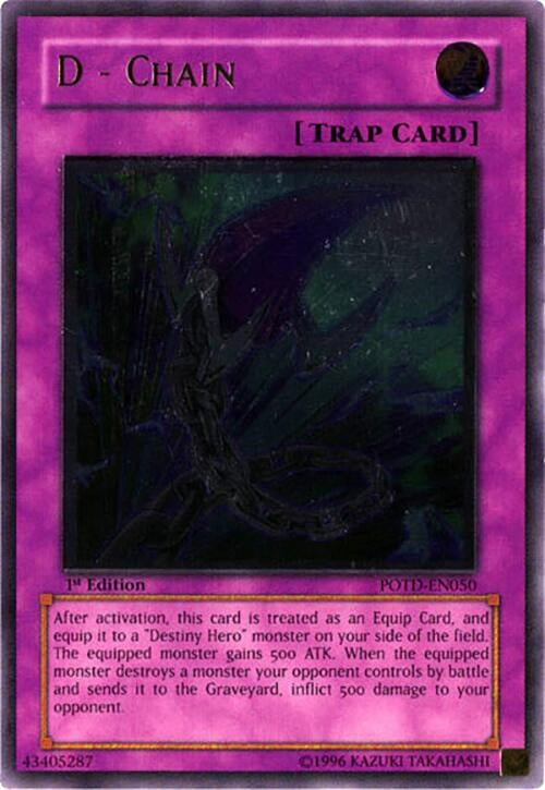Image for D - Chain (UTR) (Power of the Duelist) (POTD-EN050) - YuGiOh