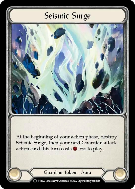 Image for Seismic Surge (Historic Pack 1 Blitz Deck: Bravo) (1HB027) - Flesh and Blood TCG