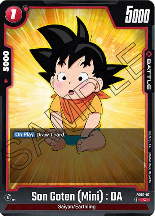 Image for Son Goten (Mini) : DA (Starter Deck 6: Son Goku (Mini)) (FS06-07) - Dragon Ball Super: Fusion World