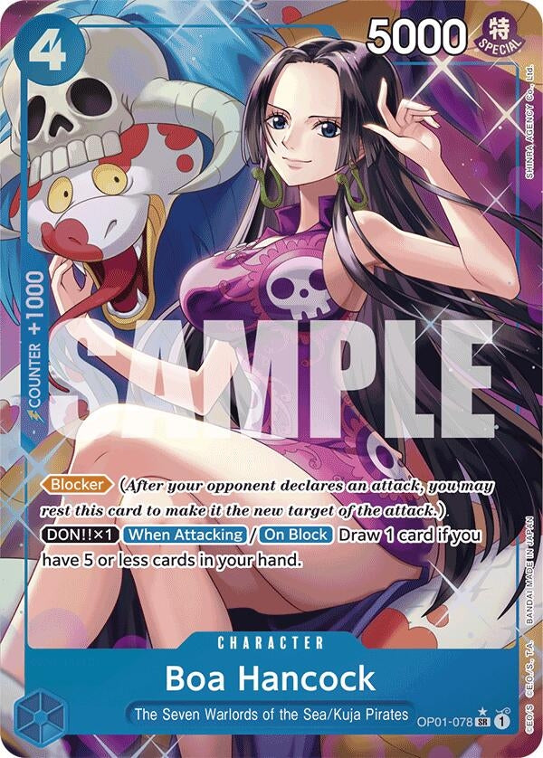 Image for Boa Hancock (OP01-078) (Alternate Art) (Premium Booster -The Best-) (OP01-078) - One Piece Card Game
