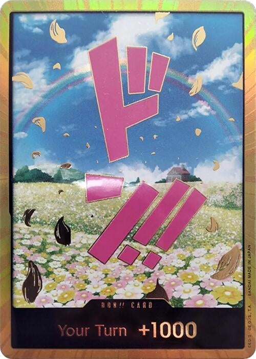 Image for DON!! Card (Rebecca) (Gold) (Premium Booster -The Best-) - One Piece Card Game