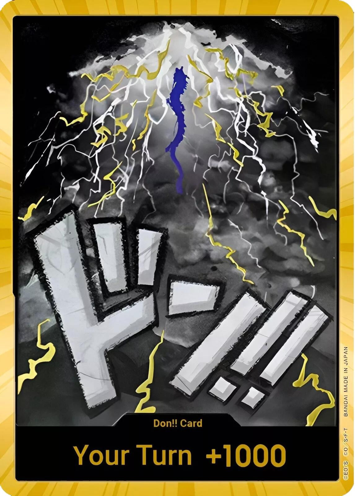 Image for DON!! Card (Kaido) (Gold) (Premium Booster -The Best-) - One Piece Card Game