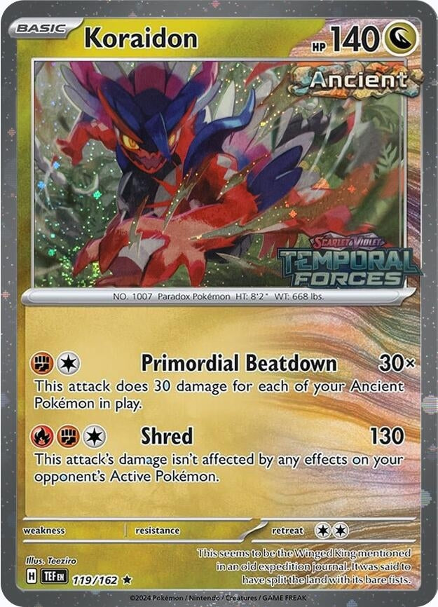 Image for Koraidon - 119/162 (European Promo) (Miscellaneous Cards & Products) (119/162) - Pokemon
