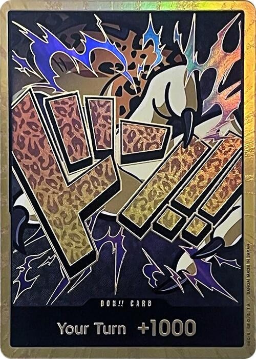 Image for DON!! Card (Rob Lucci) (Gold) (Premium Booster -The Best-) - One Piece Card Game