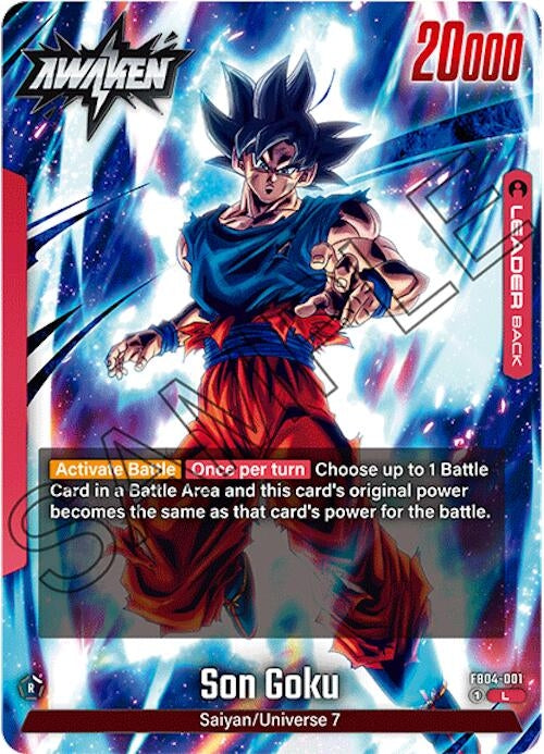 Image for Son Goku - FB04-001 (Ultra Limit) (FB04-001) - Dragon Ball Super: Fusion World