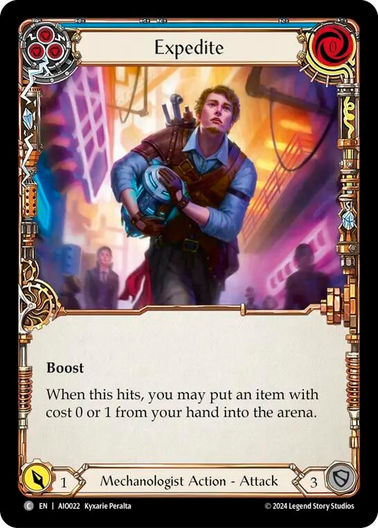 Image for Expedite (Armory Deck: Dash) (AIO022) - Flesh and Blood TCG