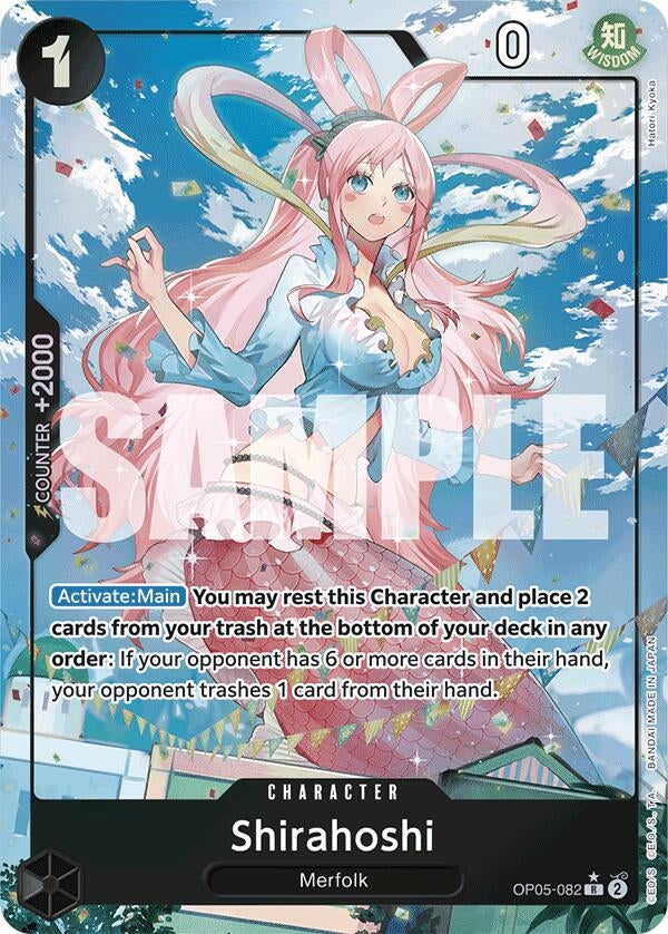 Image for Shirahoshi (OP05-082) (Full Art) (Premium Booster -The Best-) (OP05-082) - One Piece Card Game