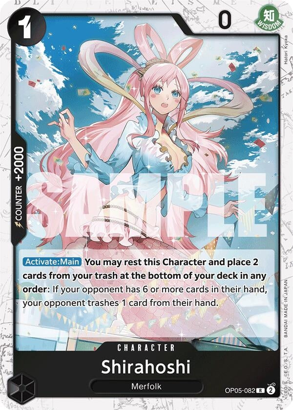 Image for Shirahoshi (OP05-082) (Jolly Roger Foil) (Premium Booster -The Best-) (OP05-082) - One Piece Card Game