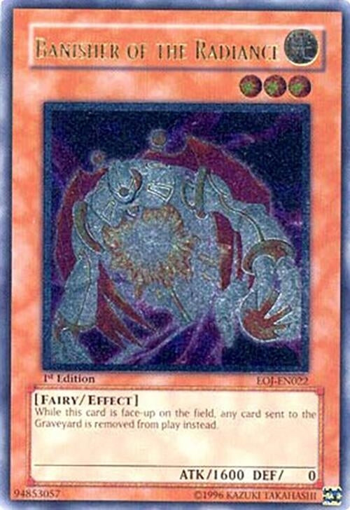 Image for Banisher of the Radiance (UTR) (Enemy of Justice) (EOJ-EN022) - YuGiOh