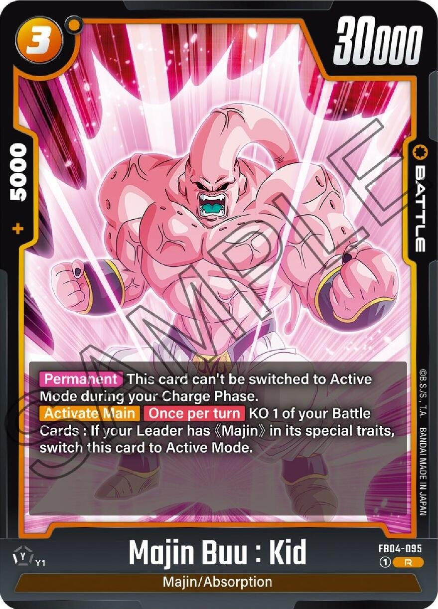 Image for Majin Buu : Kid - FB04-095 (Ultra Limit) (FB04-095) - Dragon Ball Super: Fusion World