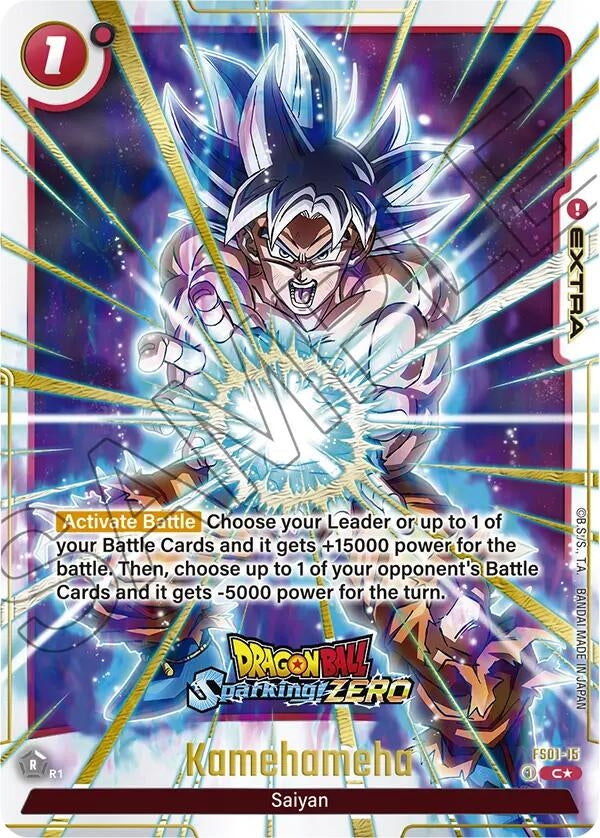 Image for Kamehameha (Dragon Ball Sparking! ZERO) (Fusion World Promotion Cards and Packs) (FS01-15) - Dragon Ball Super: Fusion World