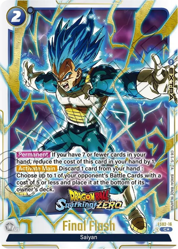 Image for Final Flash (Dragon Ball Sparking! ZERO) (Fusion World Promotion Cards and Packs) (FS02-16) - Dragon Ball Super: Fusion World