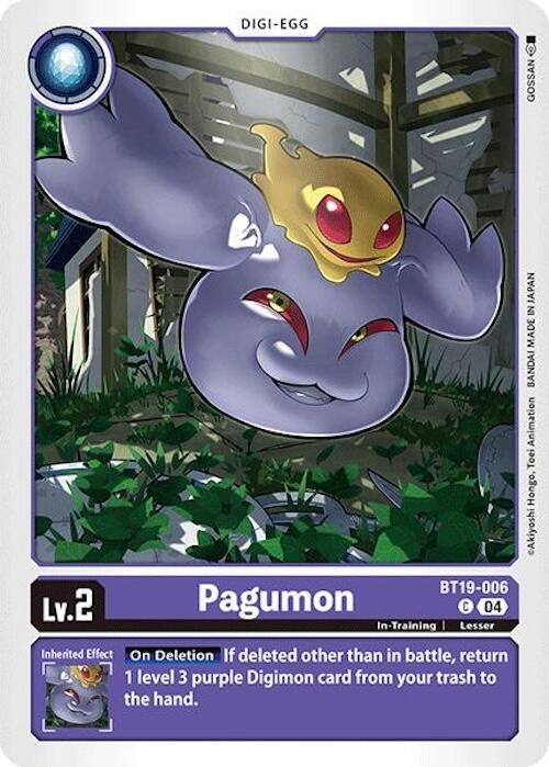 Image for Pagumon (BT18-19) (BT19-006 C) - Digimon Card Game