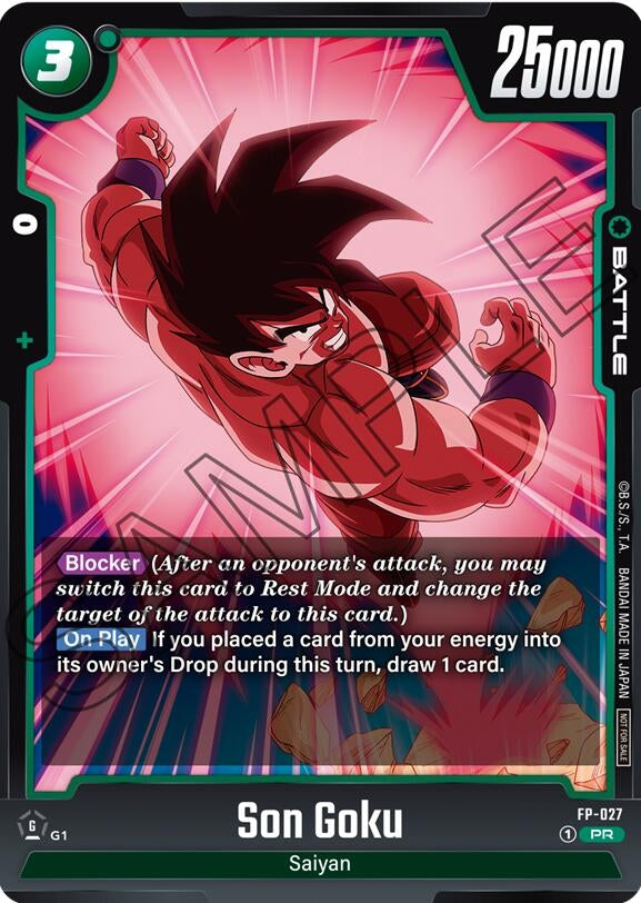 Image for Son Goku - FP-027 (Fusion World Promotion Cards and Packs) (FP-027) - Dragon Ball Super: Fusion World