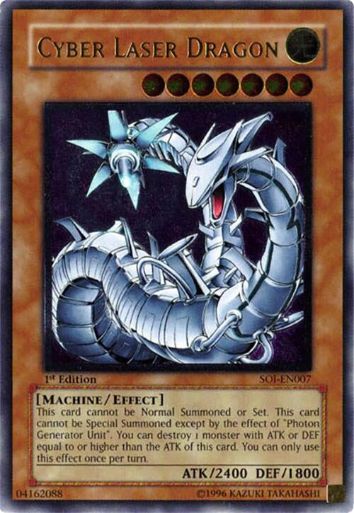 Image for Cyber Laser Dragon (UTR) (Shadow of Infinity) (SOI-EN007) - YuGiOh
