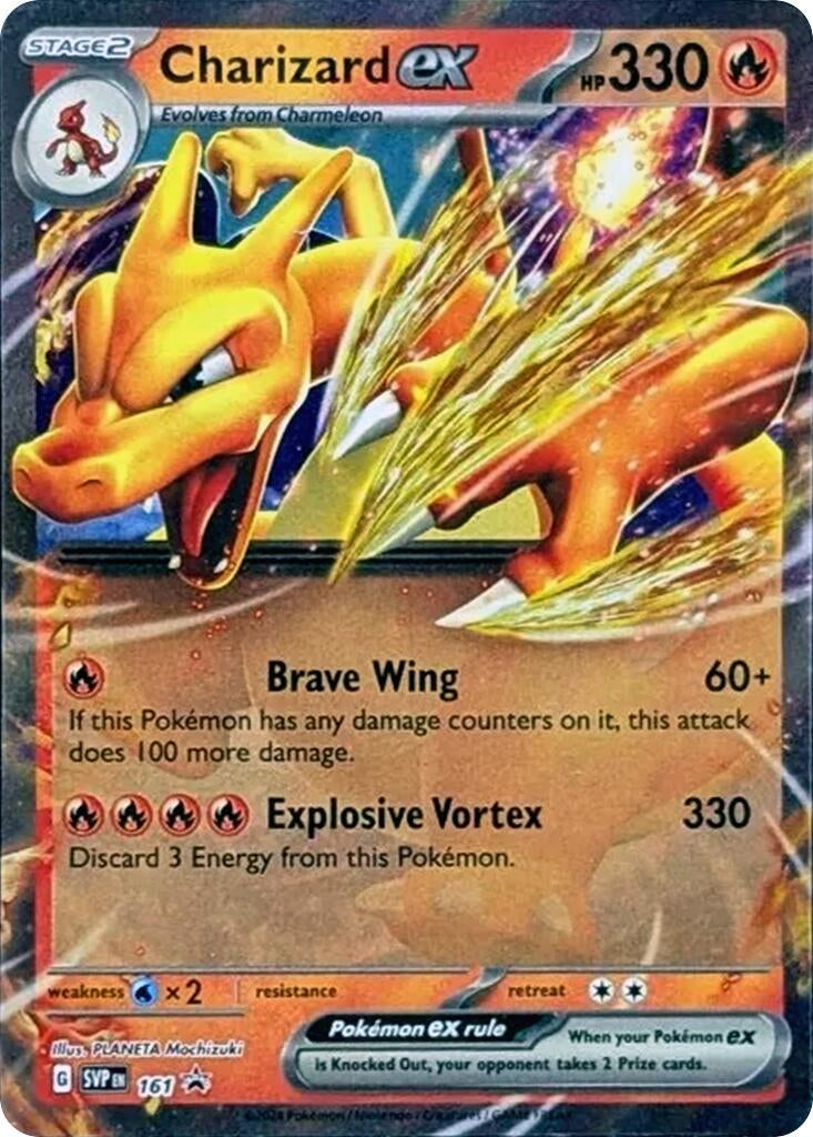 Image for Charizard ex - 161 (SV: Scarlet & Violet Promo Cards) (161) - Pokemon