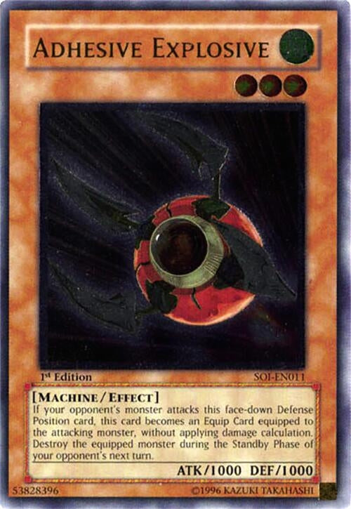 Image for Adhesive Explosive (UTR) (Shadow of Infinity) (SOI-EN011) - YuGiOh