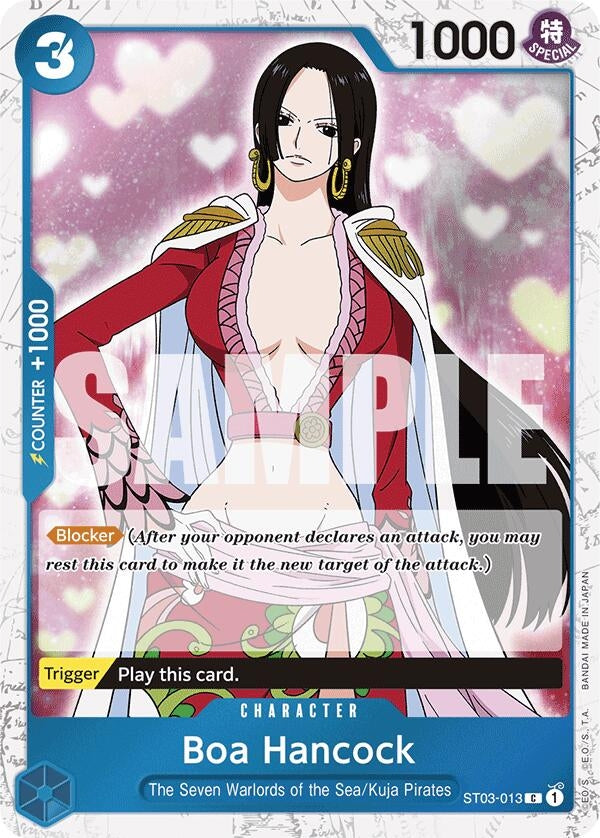 Image for Boa Hancock (ST03-013) (Jolly Roger Foil) (Premium Booster -The Best-) (ST03-013) - One Piece Card Game