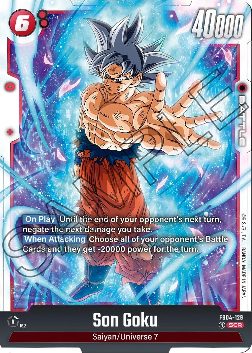 Image for Son Goku - FB04-129 (Ultra Limit) (FB04-129) - Dragon Ball Super: Fusion World