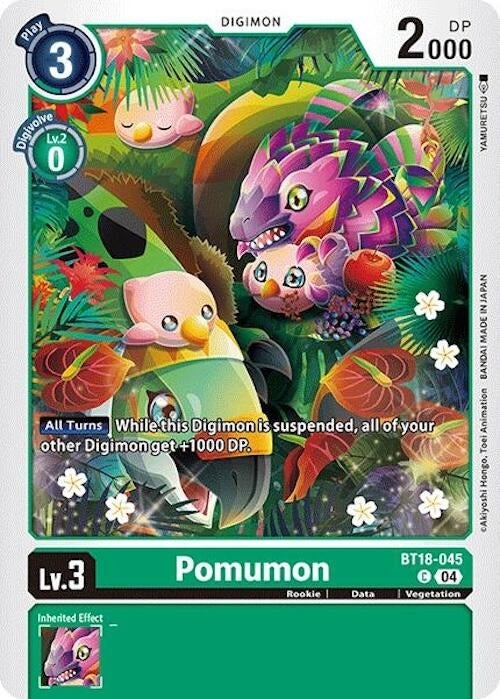 Image for Pomumon (BT18-19) (BT18-045 C) - Digimon Card Game