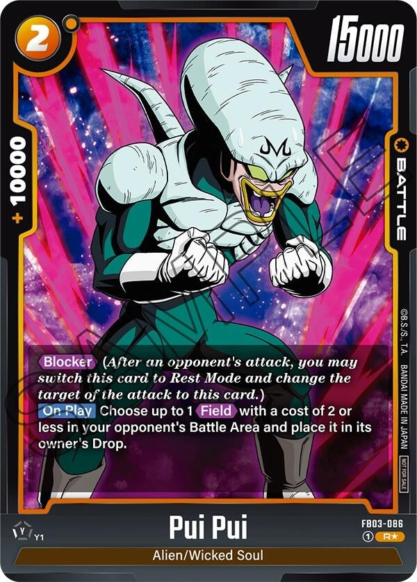 Image for Pui Pui (Tournament Pack 04) (Tournament and Championship Promos) (FB03-086) - Dragon Ball Super: Fusion World