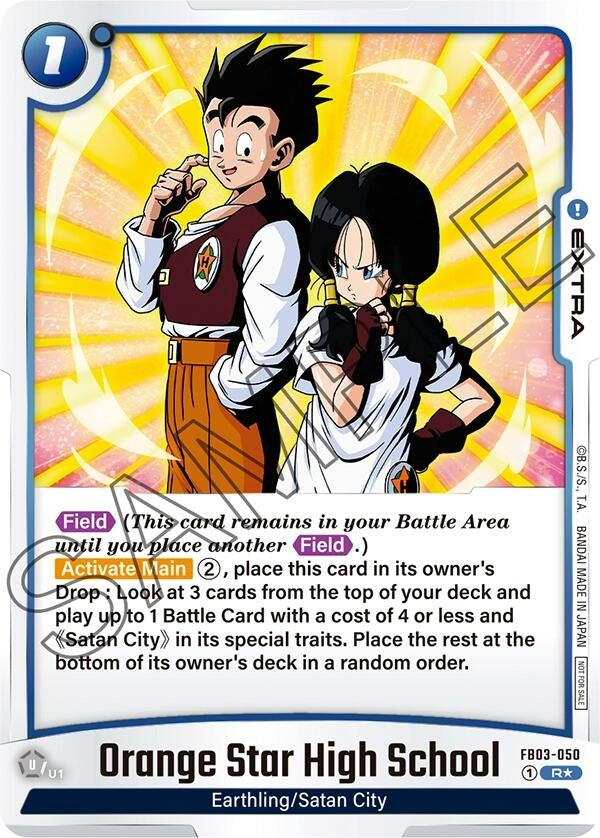 Image for Orange Star High School (Tournament Pack 04) (Tournament and Championship Promos) (FB03-050) - Dragon Ball Super: Fusion World