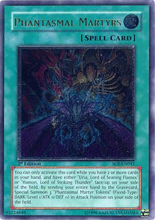 Image for Phantasmal Martyrs (UTR) (Shadow of Infinity) (SOI-EN041) - YuGiOh