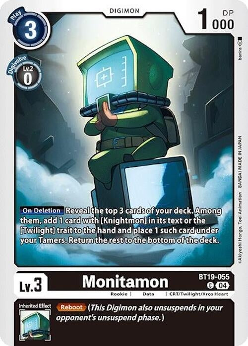 Image for Monitamon (BT18-19) (BT19-055 C) - Digimon Card Game
