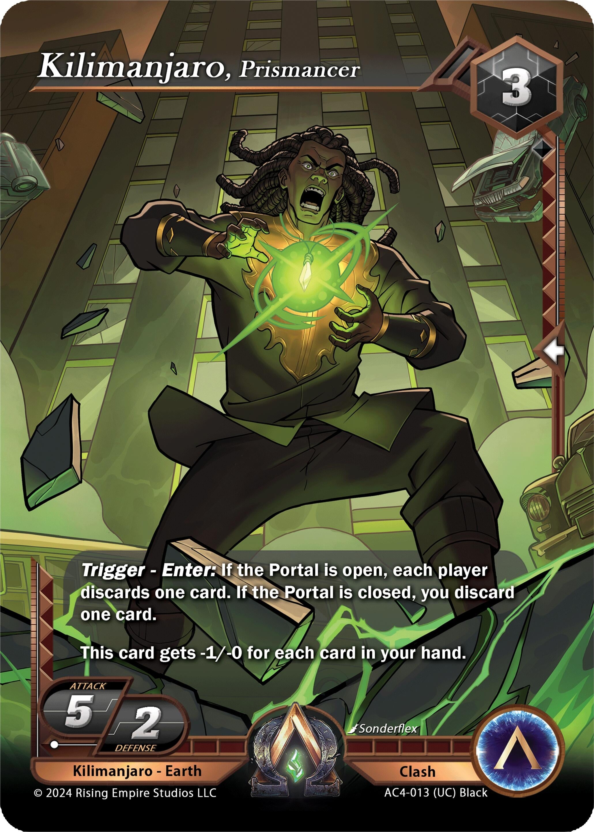 Image for Kilimanjaro, Prismancer (Genesis Returns) (AC4-013) - Alpha Clash