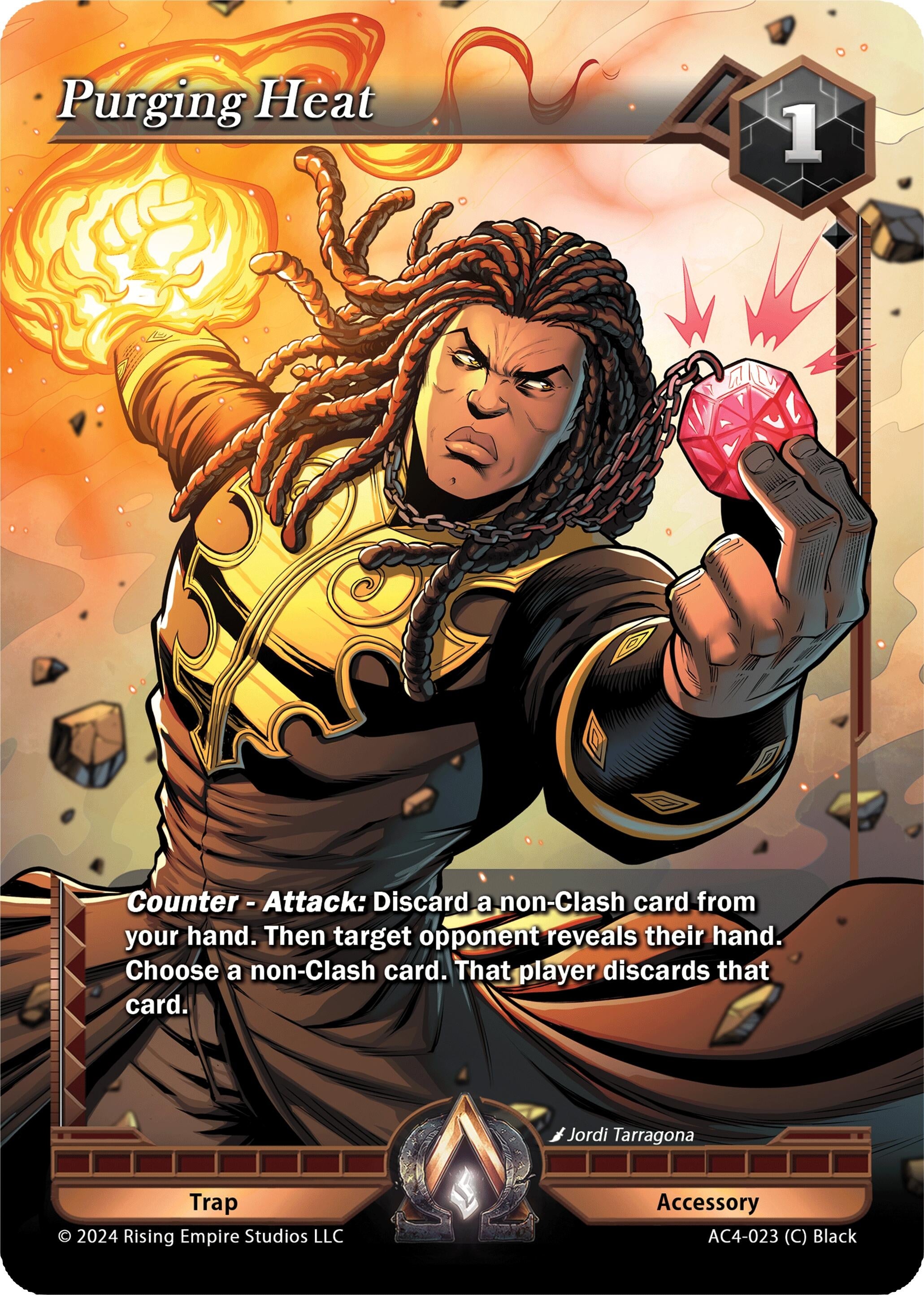 Image for Purging Heat (Genesis Returns) (AC4-023) - Alpha Clash