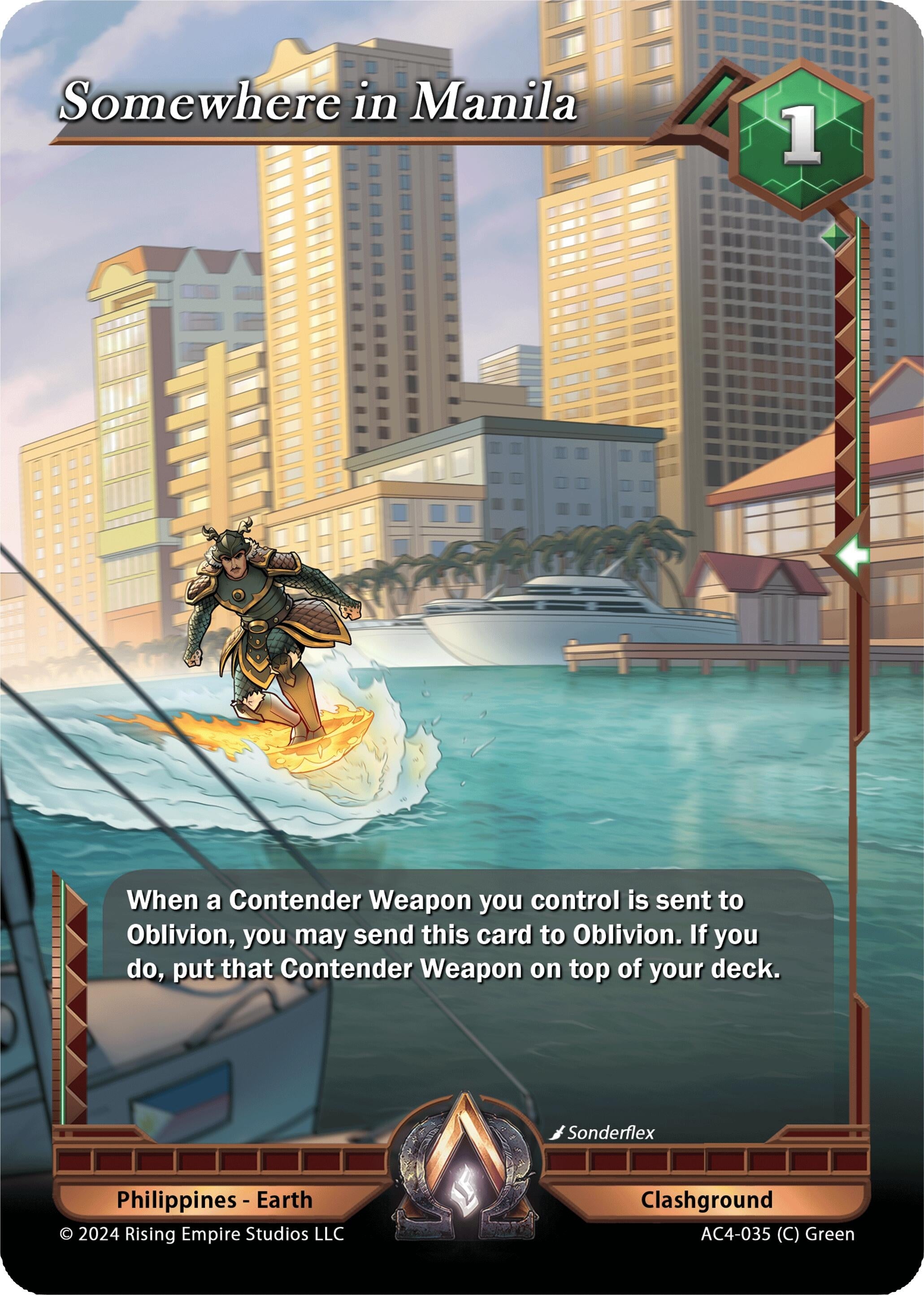 Image for Somewhere in Manila (Genesis Returns) (AC4-035) - Alpha Clash