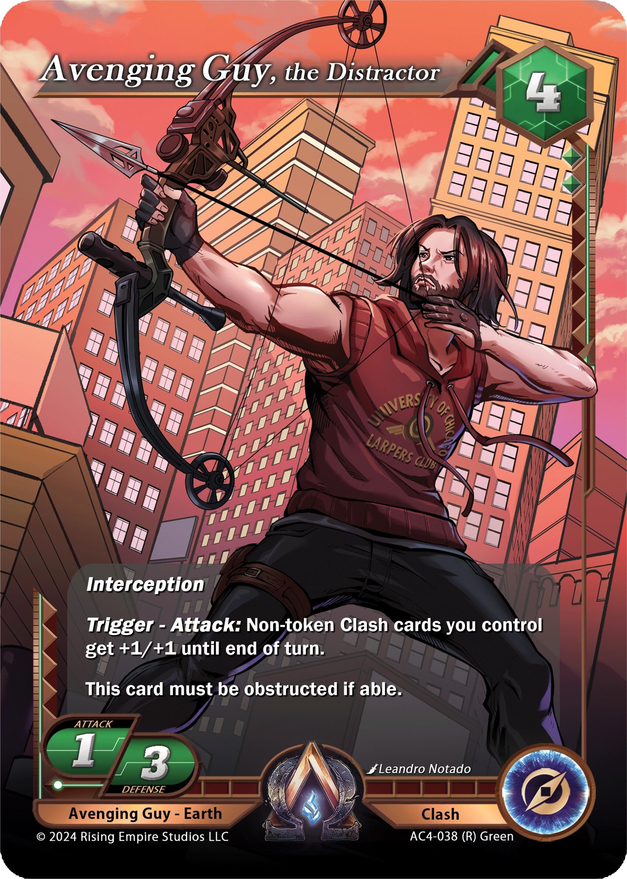 Image for Avenging Guy, the Distractor (Genesis Returns) (AC4-038) - Alpha Clash