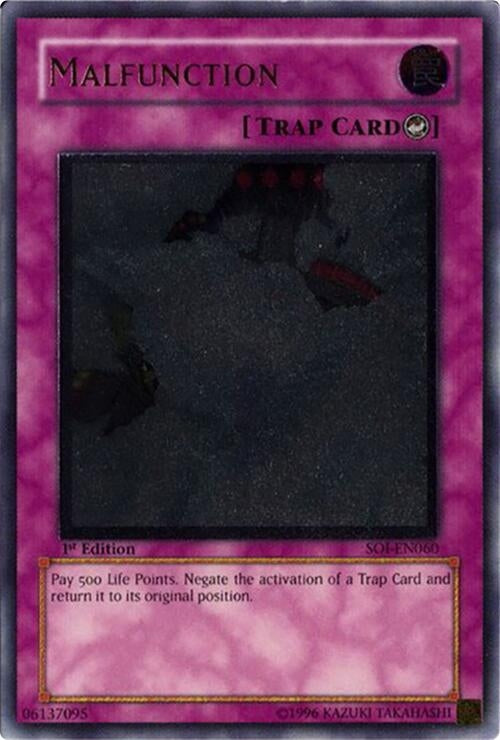 Image for Malfunction (UTR) (Shadow of Infinity) (SOI-EN060) - YuGiOh