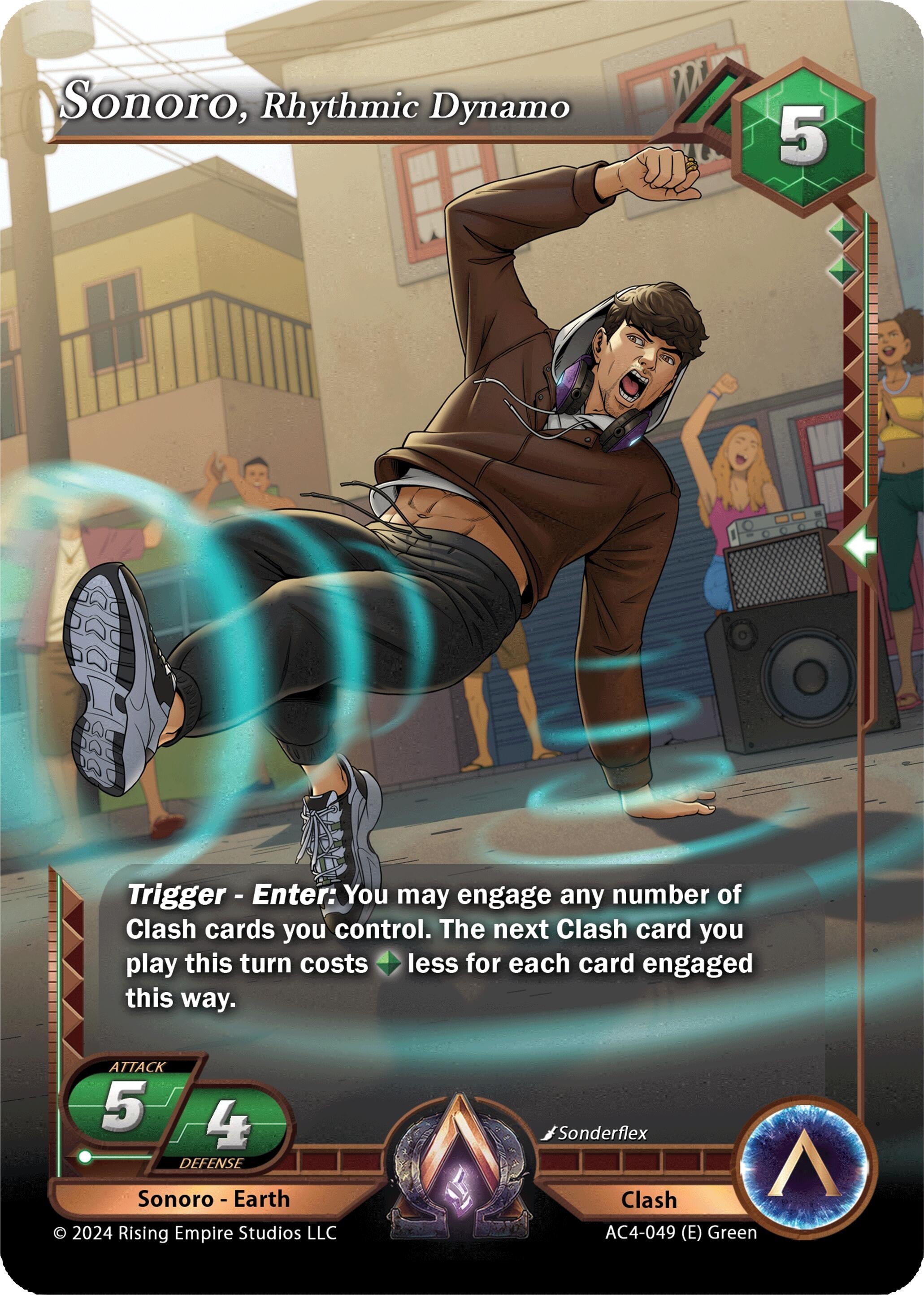 Image for Sonoro, Rhythmic Dynamo (Genesis Returns) (AC4-049) - Alpha Clash