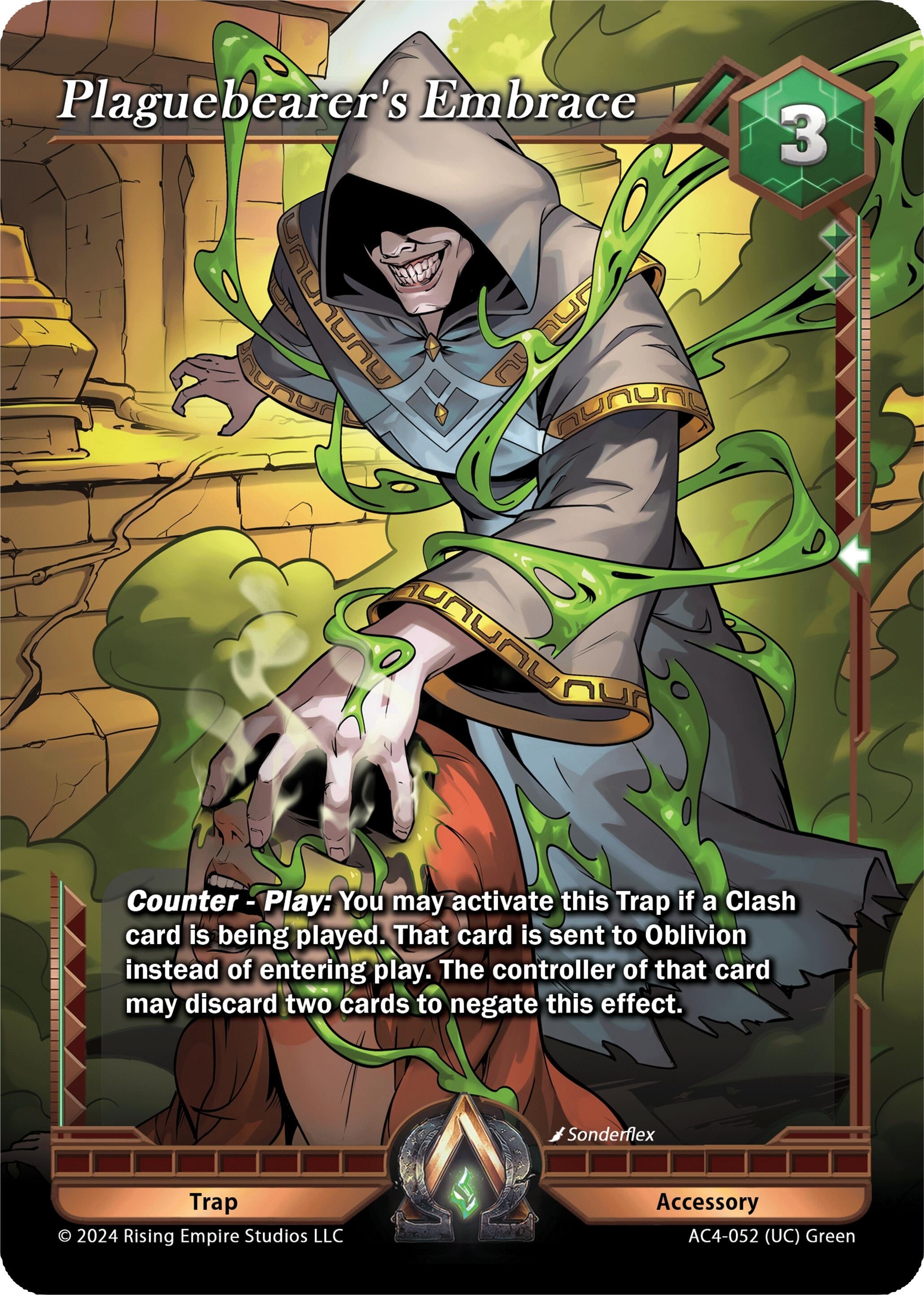 Image for Plaguebearer's Embrace (Genesis Returns) (AC4-052) - Alpha Clash