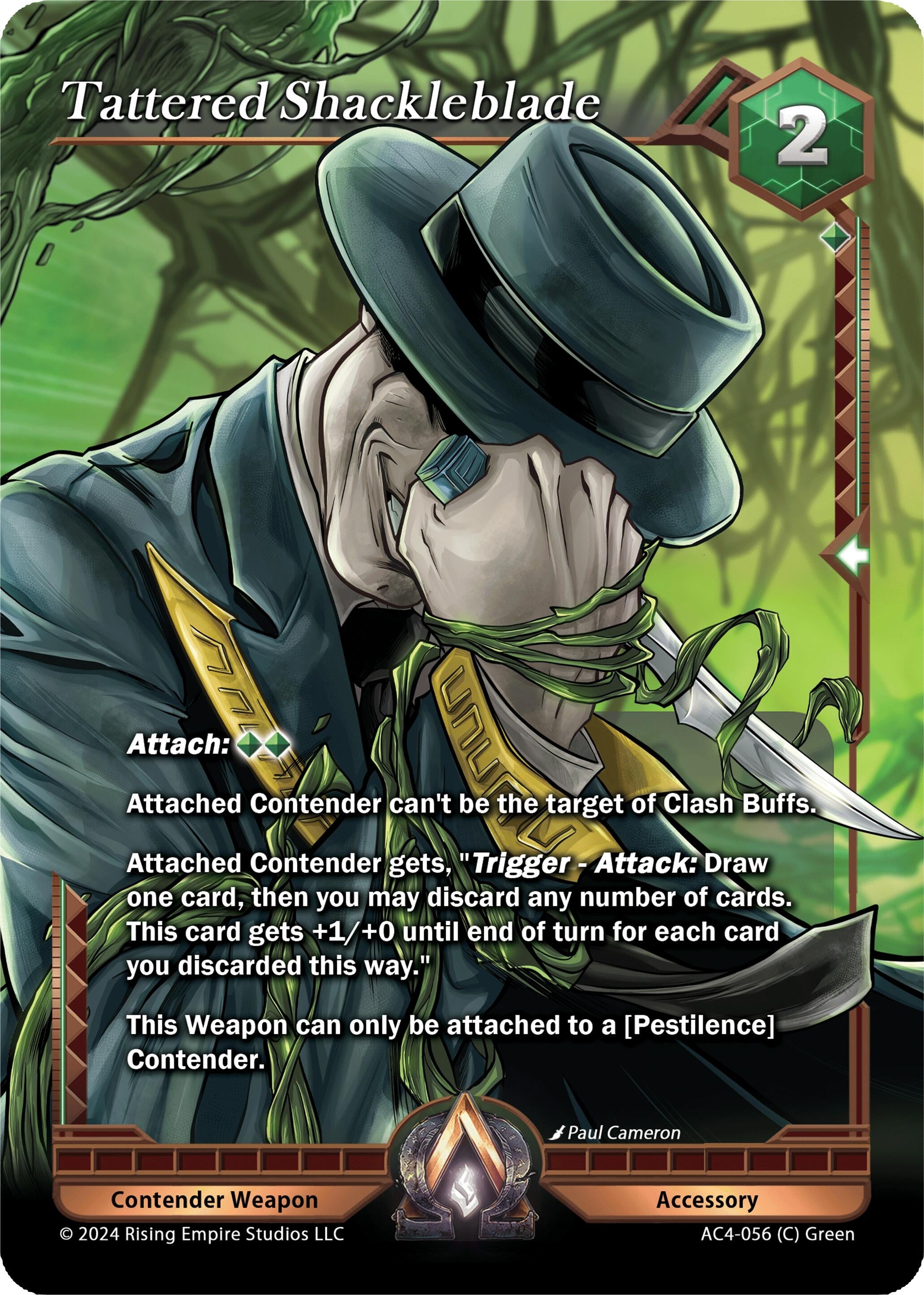 Image for Tattered Shackleblade (Genesis Returns) (AC4-056) - Alpha Clash