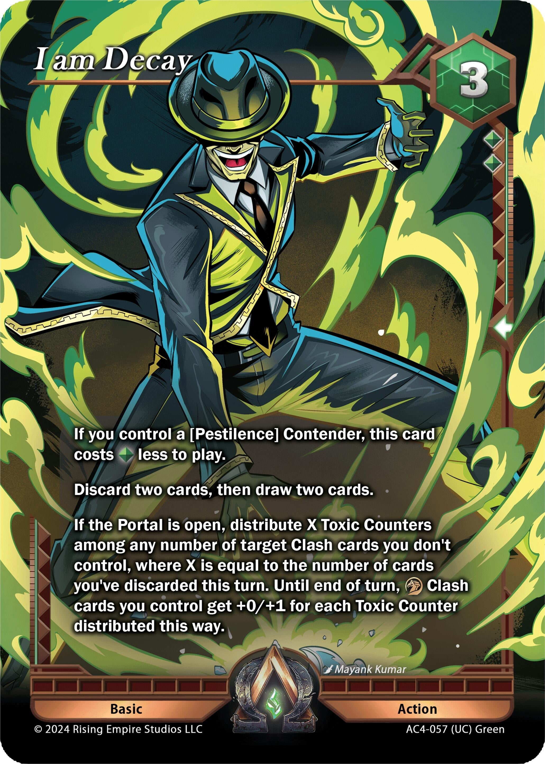 Image for I am Decay (Genesis Returns) (AC4-057) - Alpha Clash