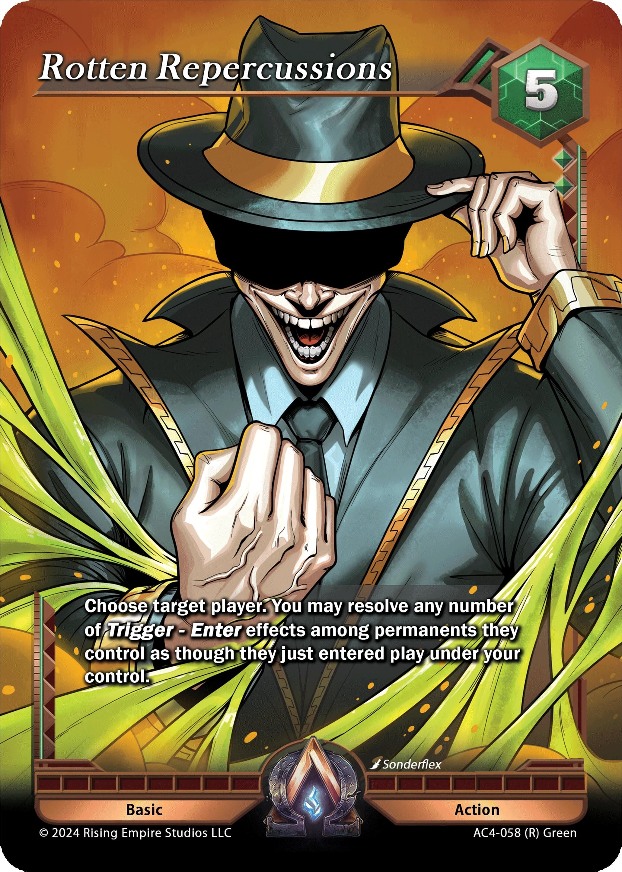 Image for Rotten Repercussions (Genesis Returns) (AC4-058) - Alpha Clash
