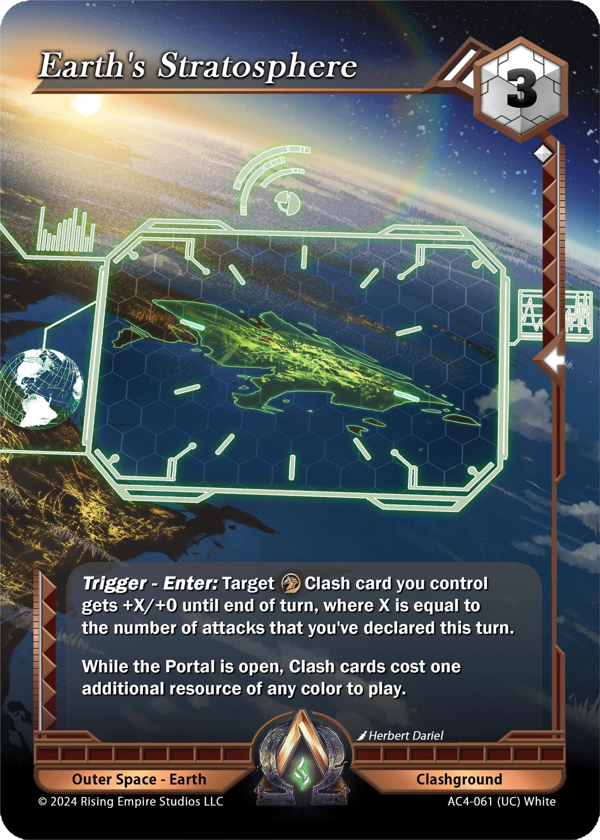 Image for Earth's Stratosphere (Genesis Returns) (AC4-061) - Alpha Clash