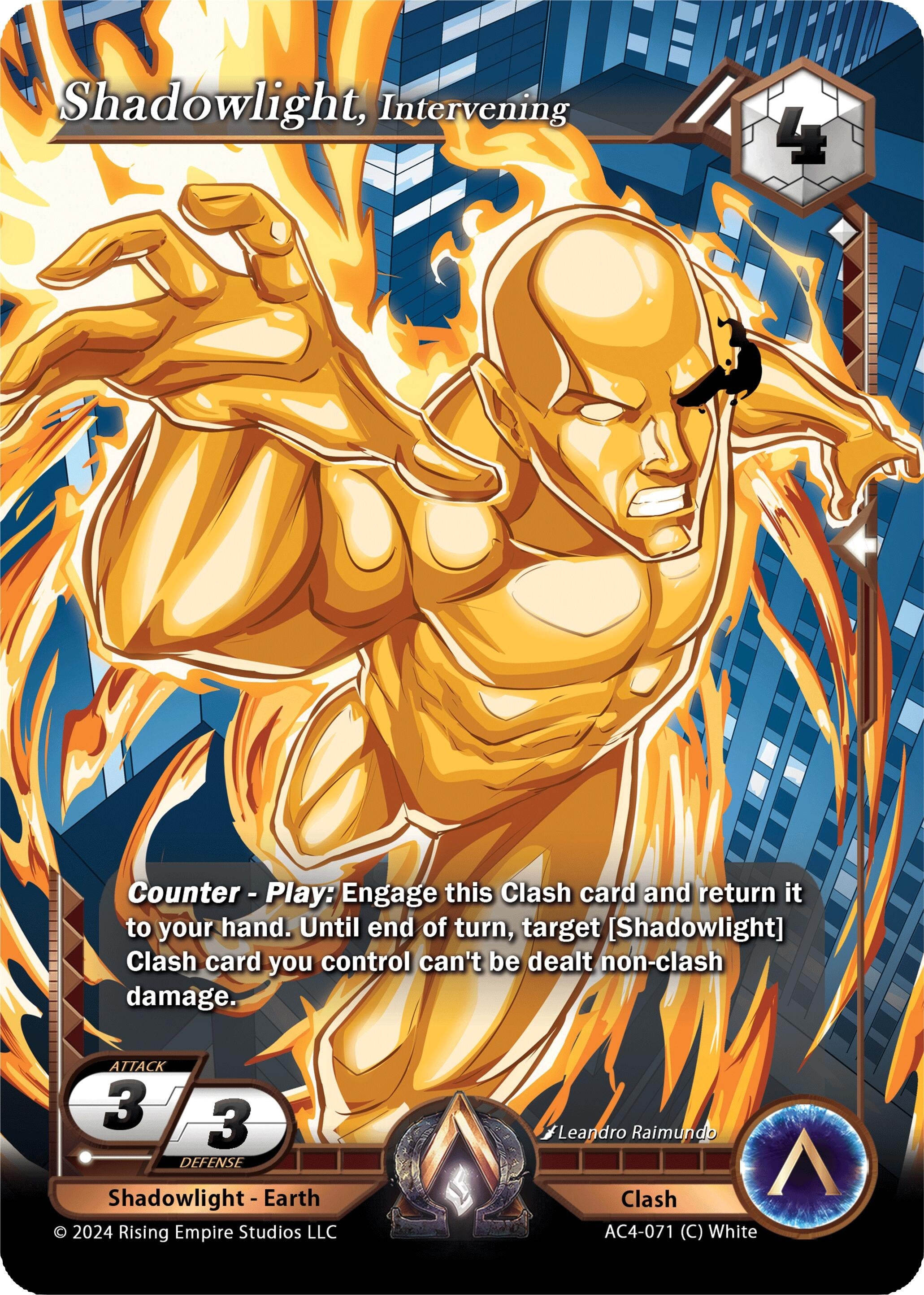 Image for Shadowlight, Intervening (Genesis Returns) (AC4-071) - Alpha Clash