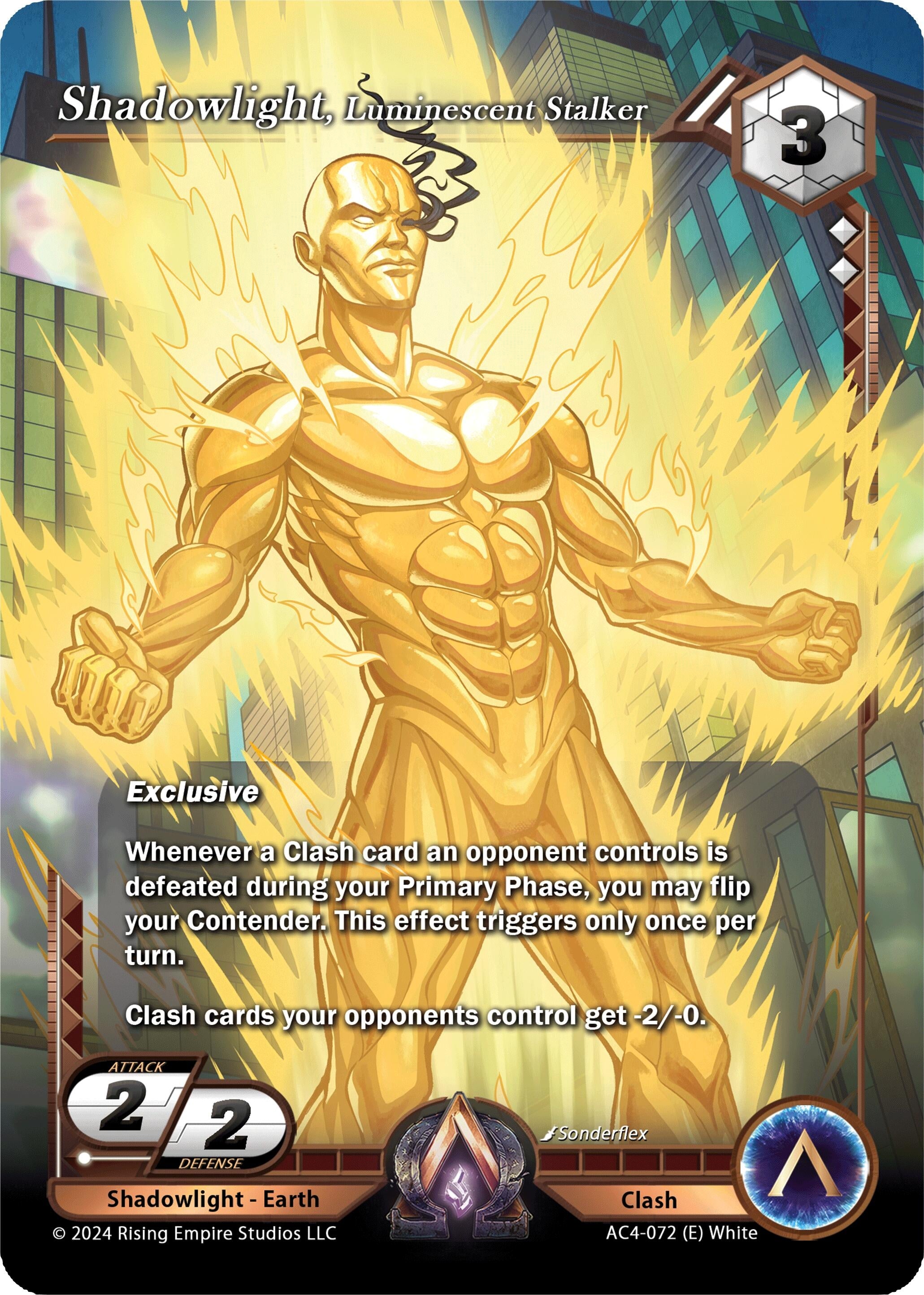 Image for Shadowlight, Luminescent Stalker (Genesis Returns) (AC4-072) - Alpha Clash