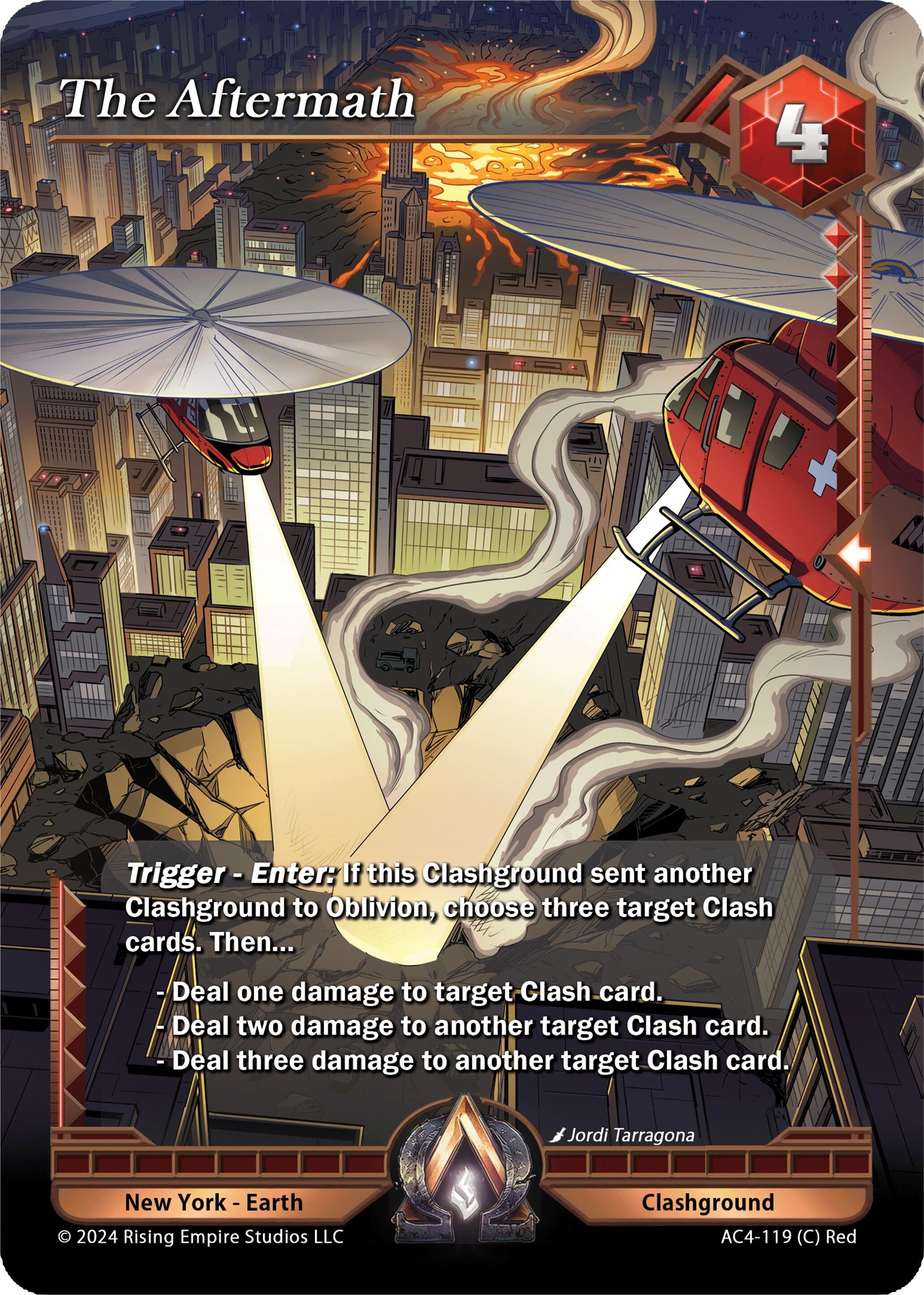Image for The Aftermath (Genesis Returns) (AC4-119) - Alpha Clash
