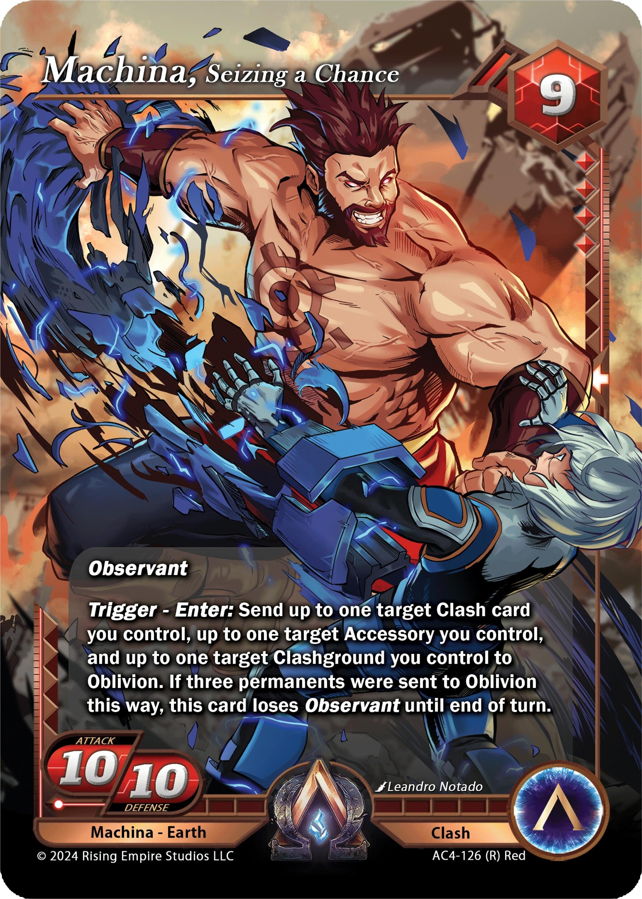 Image for Machina, Seizing a Chance (Genesis Returns) (AC4-126) - Alpha Clash