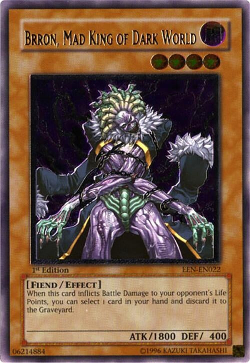 Image for Brron, Mad King of Dark World (UTR) (Elemental Energy) (EEN-EN022) - YuGiOh