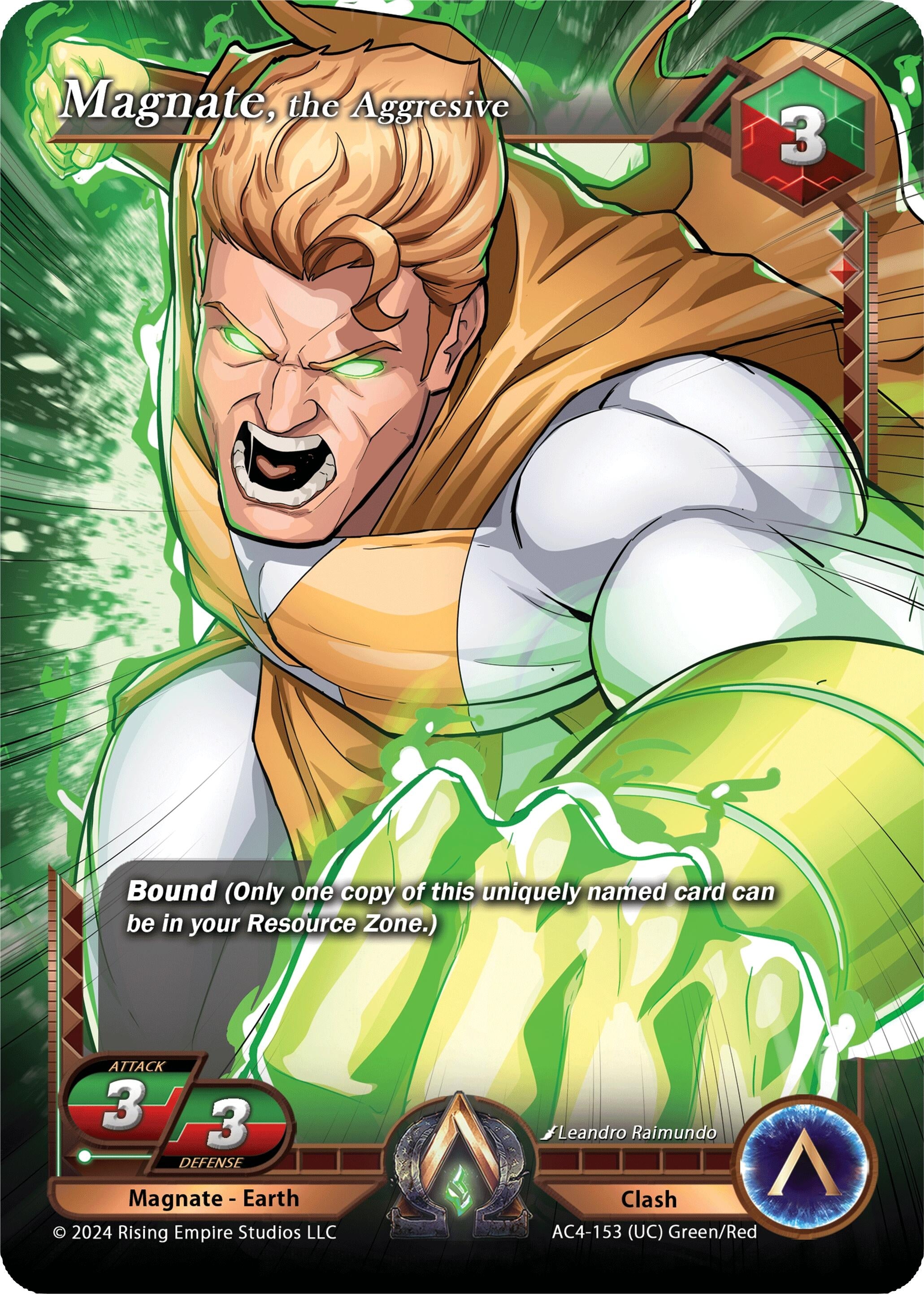 Image for Magnate, the Aggresive (Genesis Returns) (AC4-153) - Alpha Clash