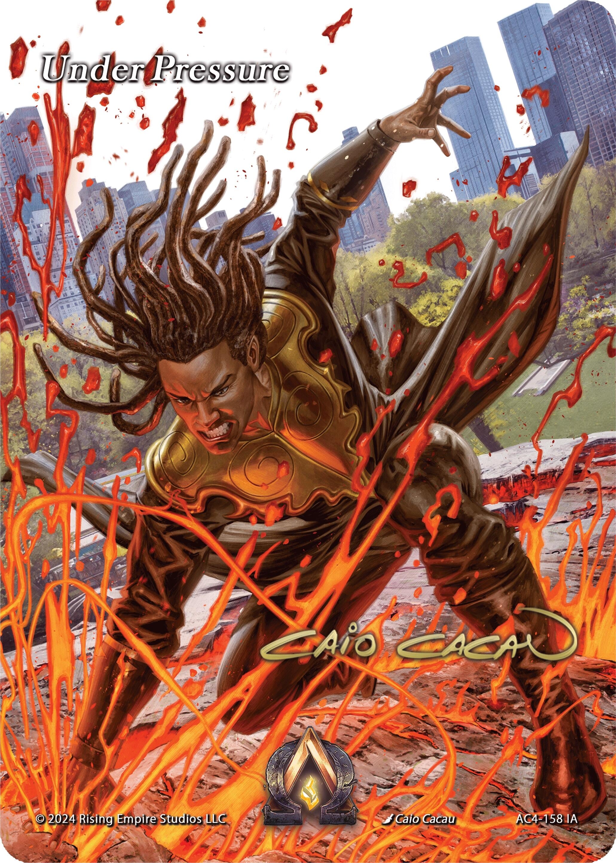 Image for Under Pressure (Iconic Art) (Genesis Returns) (AC4-158) - Alpha Clash