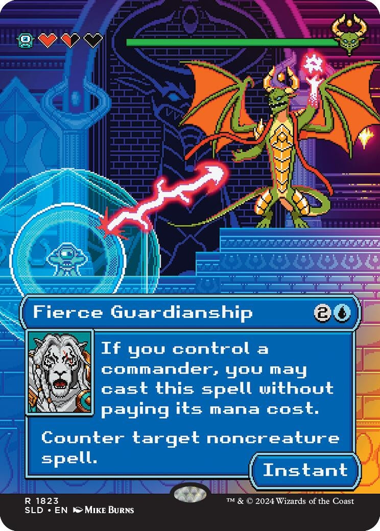 Image for Fierce Guardianship (Secret Lair Drop Series) (1823) - Magic: The Gathering