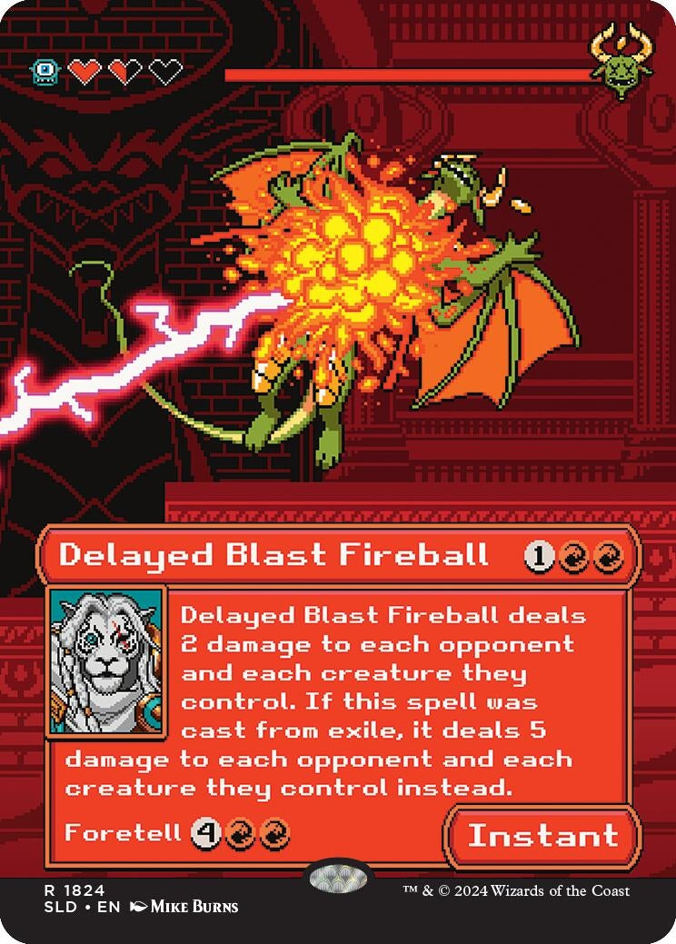 Image for Delayed Blast Fireball (Secret Lair Drop Series) (1824) - Magic: The Gathering