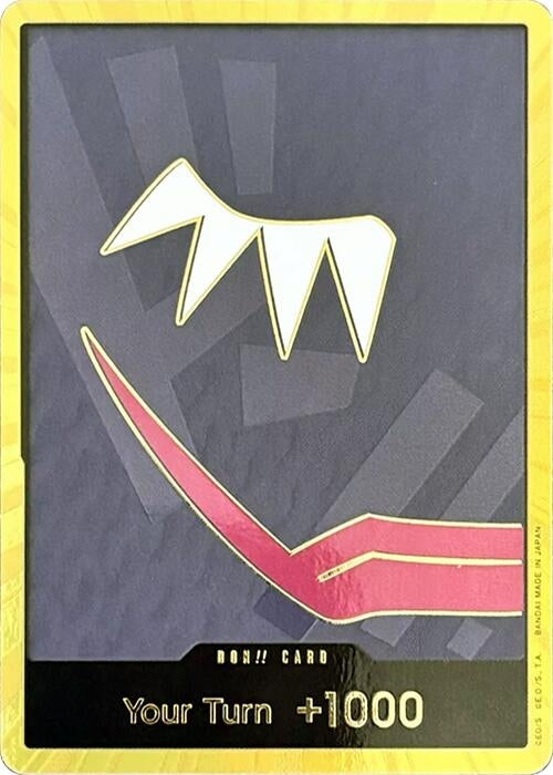 Image for DON!! Card (Rosinante) (Gold) (Premium Booster -The Best-) - One Piece Card Game