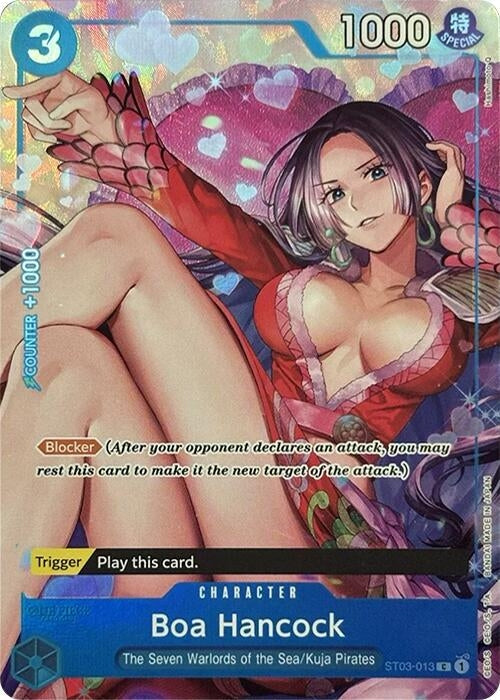 Image for Boa Hancock (Premium Card Collection -Best Selection Vol. 2-) (One Piece Promotion Cards) (ST03-013) - One Piece Card Game